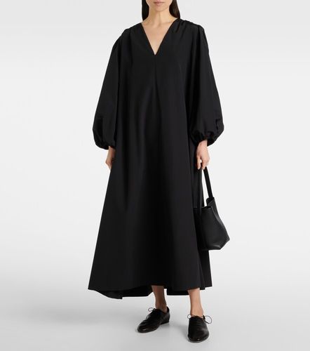 Robe longue Beauvoir en soie et laine - The Row - Modalova