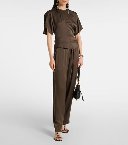 Isabel Marant Top Karlita en satin - Isabel Marant - Modalova