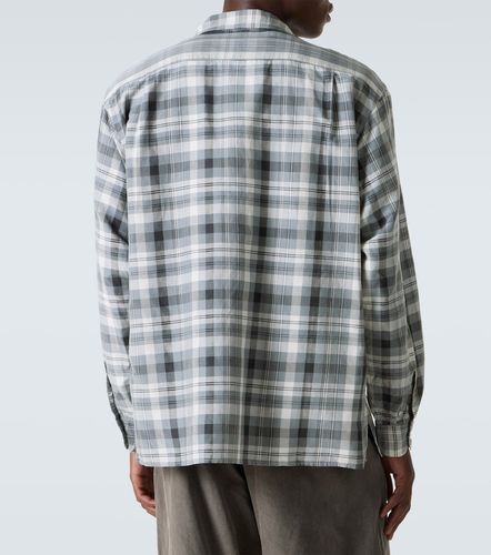 Chemise en soie et lin à carreaux - A.Presse - Modalova
