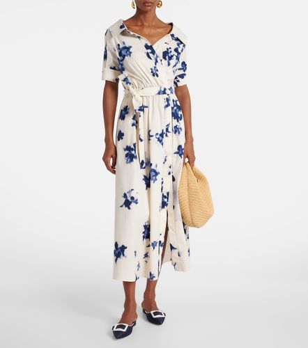 Robe midi Lydia en coton mélangé à fleurs - Altuzarra - Modalova