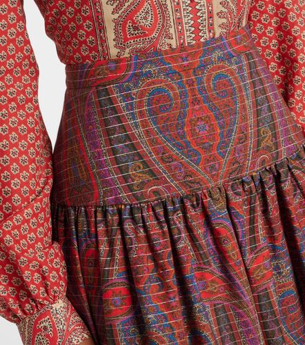 Jupe longue imprimée en coton - Valentino - Modalova