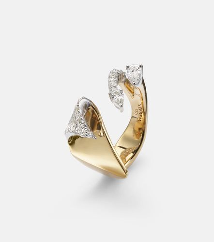 Bague Golden Strada en or 18 ct et diamants - Yeprem - Modalova
