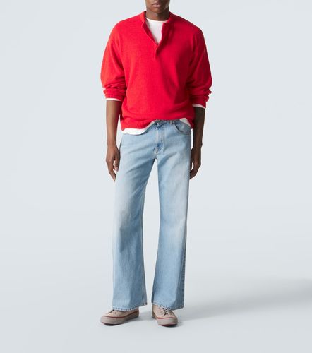A.Presse Pull Henley en soie - A.Presse - Modalova