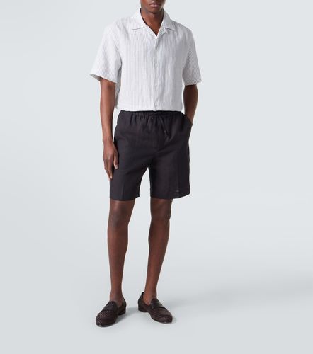 Brioni Bermuda en lin - Brioni - Modalova