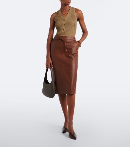 Max Mara Jupe midi en cuir - Max Mara - Modalova