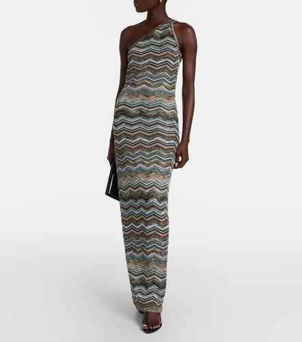 Robe asymétrique Zigzag en lamé - Missoni - Modalova