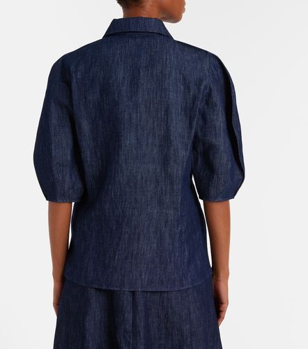 Chemise Sansi en denim de coton et lin - Gabriela Hearst - Modalova