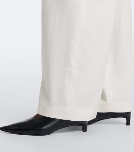 Pantalon ample en laine et cachemire - Eleventy - Modalova