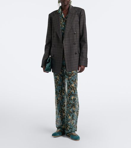 Pantalon ample à fleurs - Dries Van Noten - Modalova