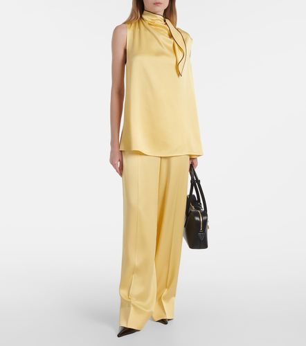 Pantalon droit à taille basse - Stella McCartney - Modalova