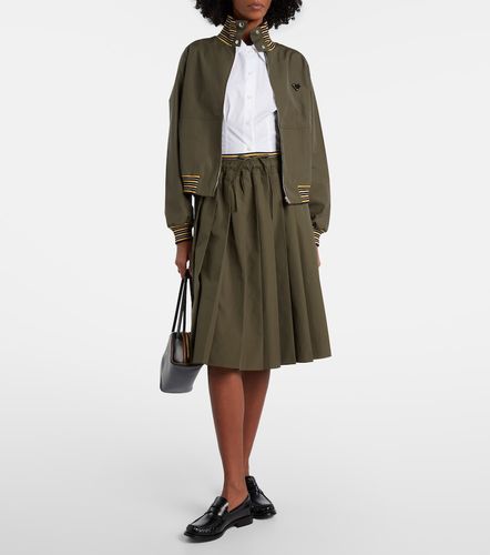 Prada Jupe midi en popeline - Prada - Modalova