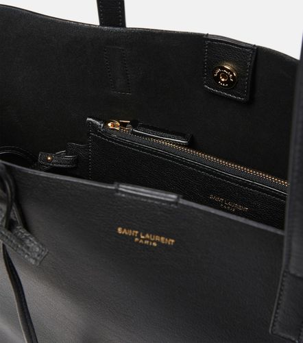 Sac Shopping N/S Large en cuir - Saint Laurent - Modalova