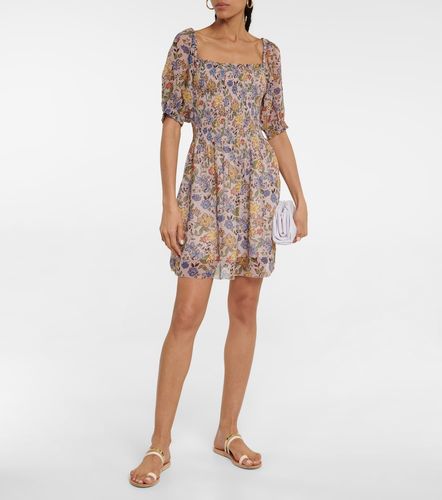 Robe Estelle en crêpe à fleurs - Velvet - Modalova