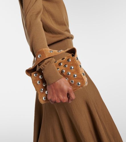 Sac Elena Small en daim à ornements - Khaite - Modalova