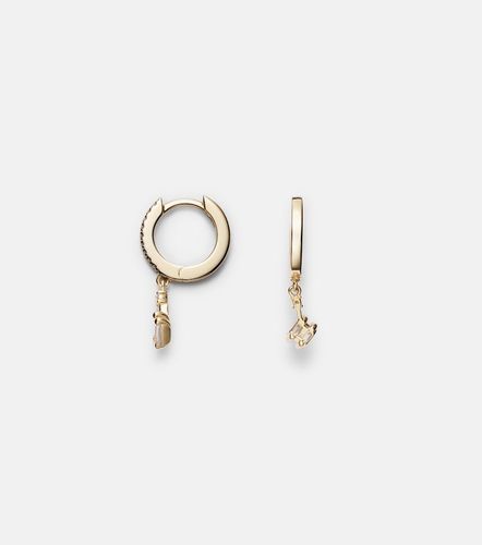 Boucles d'oreilles en or 18 ct et diamants - Suzanne Kalan - Modalova