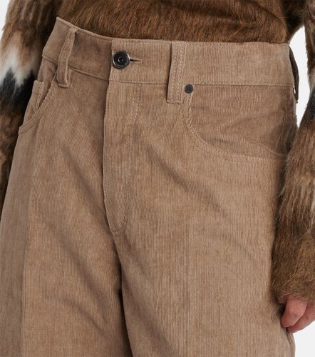 Pantalon droit Monili en velours côtelé de coton - Brunello Cucinelli - Modalova