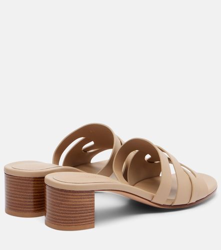Gianvito Rossi Mules Nora en cuir - Gianvito Rossi - Modalova