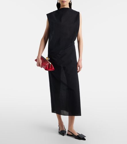 Robe midi Drap en coton mélangé - Jacquemus - Modalova