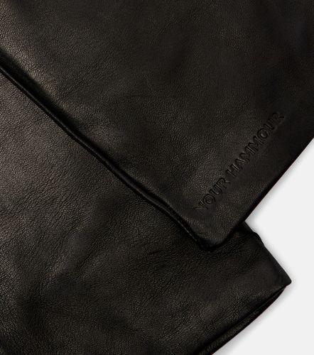 Nour Hammour Gants en cuir - Nour Hammour - Modalova