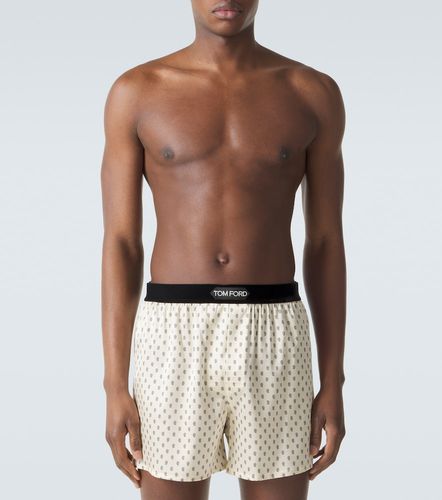 Tom Ford Boxers en soie mélangée - Tom Ford - Modalova
