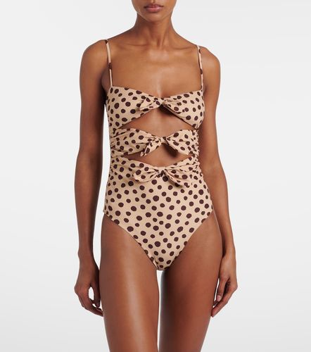 Maillot de bain à pois et découpes - Valentino - Modalova