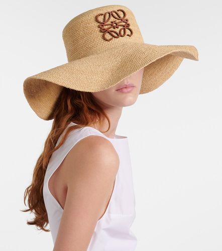 Chapeau de soleil Anagram Paula’s Ibiza en raphia - Loewe - Modalova