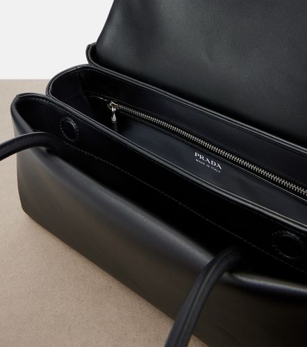 Sac Passage Medium en cuir - Prada - Modalova