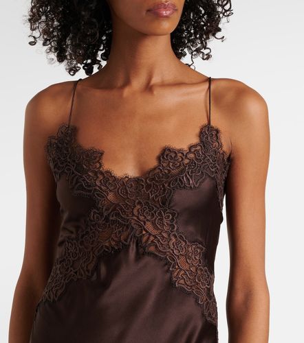 Robe longue Allegra en soie - Rebecca Vallance - Modalova