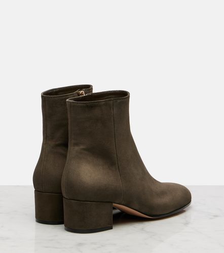 Bottines Joelle 45 en daim - Gianvito Rossi - Modalova