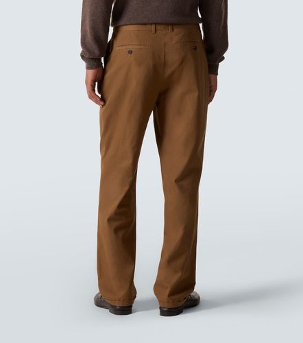 Pantalon droit Belamy en coton mélangé - The Row - Modalova