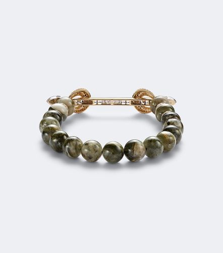 Bracelet Chakra en or 18 ct, perles et pierres précieuses - Ananya - Modalova