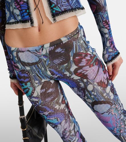 Pantalon évasé Papillon en jersey - Jean Paul Gaultier - Modalova