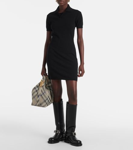 Robe polo en coton mélangé - Burberry - Modalova