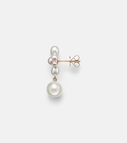 Boucle d’oreille unique Amis Fleur en or 14 ct et perles d’eau douce - Sophie Bille Brahe - Modalova
