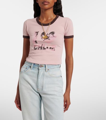Chloé T-shirt en coton à imprimé - Chloe - Modalova