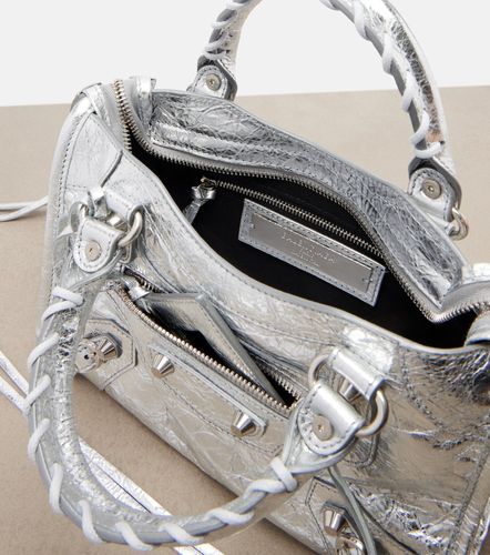 Sac Le City Small en cuir métallisé - Balenciaga - Modalova