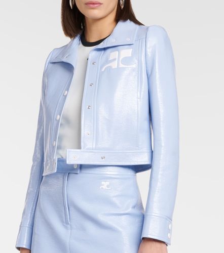 Courrèges Veste raccourcie Reedition en vinyle - Courreges - Modalova