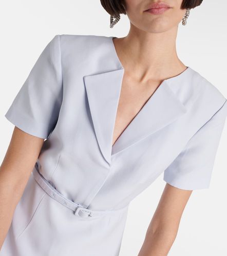 Robe midi en laine et soie - Roland Mouret - Modalova