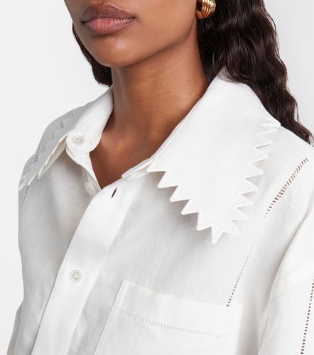 Chemise oversize en lin - Bottega Veneta - Modalova