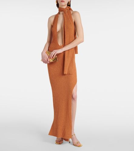 Robe longue Eyre à détail écharpe - Aya Muse - Modalova