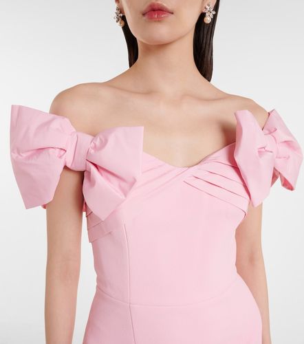 Robe midi Isabella à nœud - Rebecca Vallance - Modalova