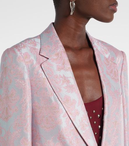 Blazer en jacquard floral - Dries Van Noten - Modalova