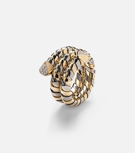 Bague Trisola en or 18 ct, titane et diamants - Marina B - Modalova