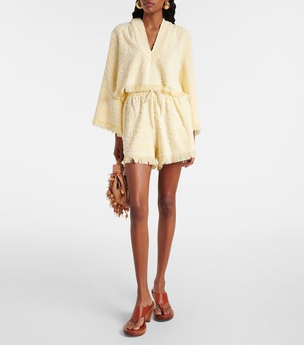Zimmermann Short Coco en coton - Zimmermann - Modalova