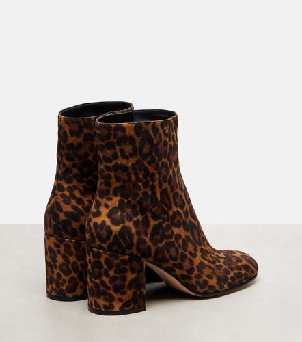 Bottines Joelle 70 à motif léopard - Gianvito Rossi - Modalova