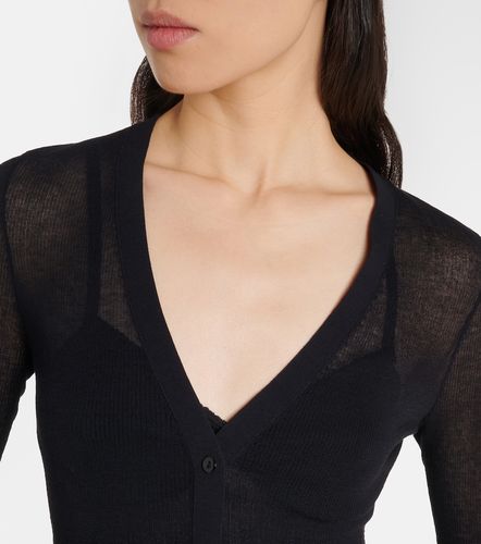 Cardigan en coton mélangé - Victoria Beckham - Modalova
