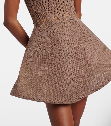Robe bustier en crochet de coton - Magda Butrym - Modalova