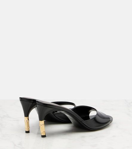 Gucci Mules Bamboo en cuir - Gucci - Modalova