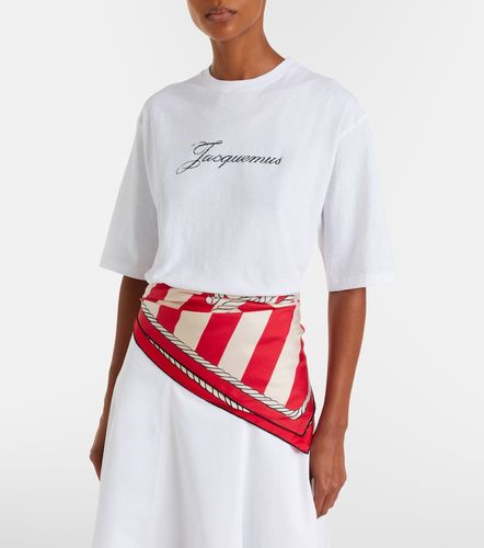 T-shirt en coton et chanvre à logo - Jacquemus - Modalova