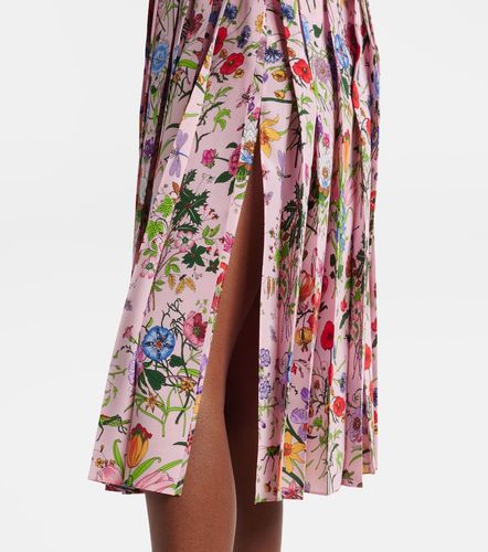 Gucci Jupe midi Gucci Flora en soie - Gucci - Modalova